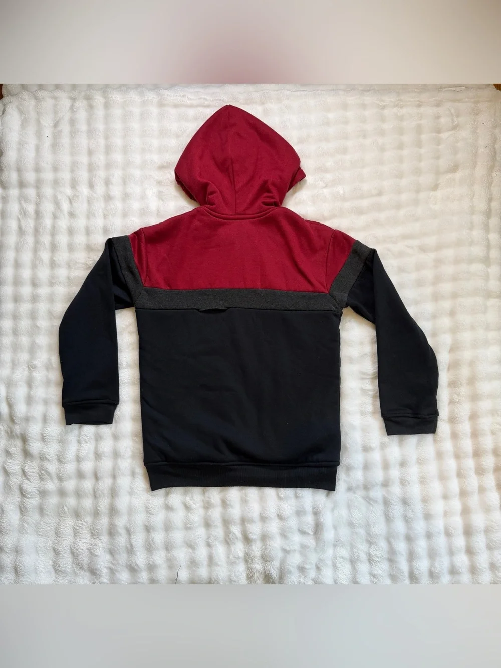 COOKIES BRAND Kids Sherpa Lined Zip Up Long Sleeve Sweater Hoodie Size 14/16